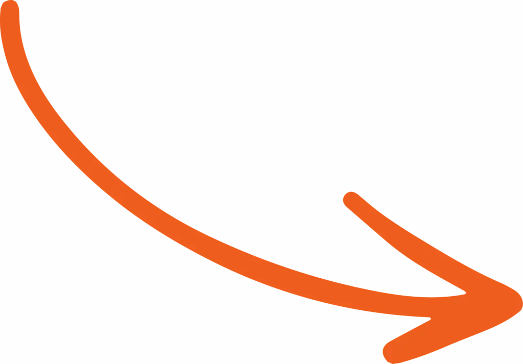 Flèche orange