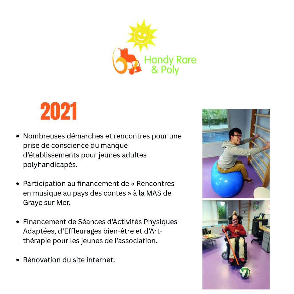Extrait de l'historique de nos actions 2021
